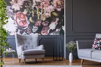 Home trends: wallpaper & plants